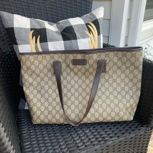 Gucci Canvas Tote